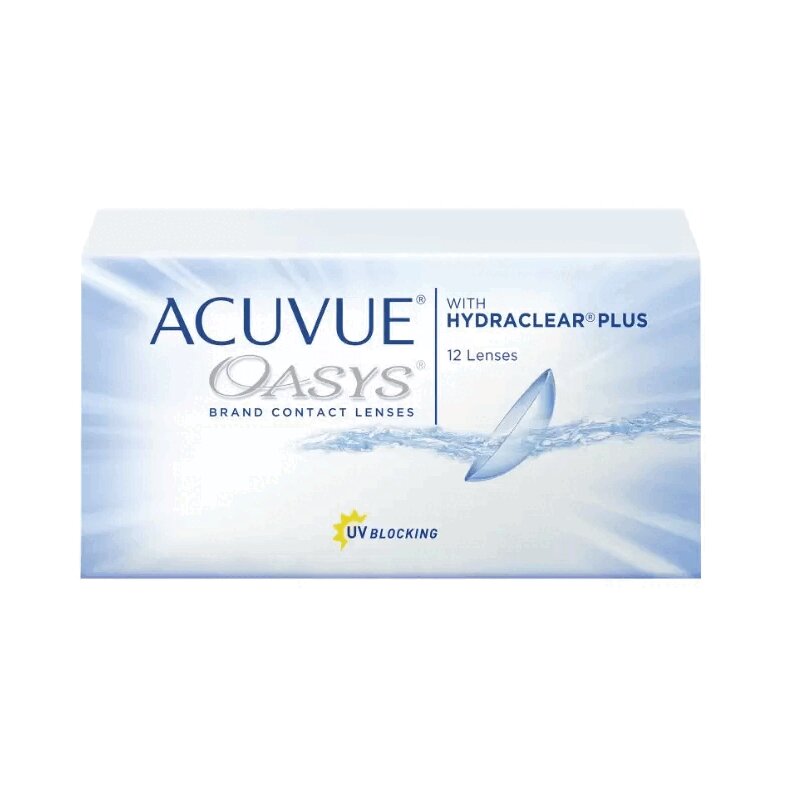 

Линза контактная Acuvue Oasys BC=8,4 -5,00 12 шт