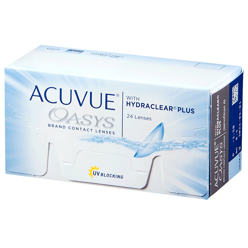 

Линза контактная Acuvue Oasys BC=8,4 -1,50 №24