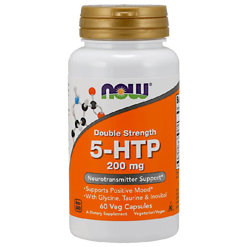 

NOW 5-HTP 5-гидрокситриптофан 200 мг вегетарианские капсулы 60 шт