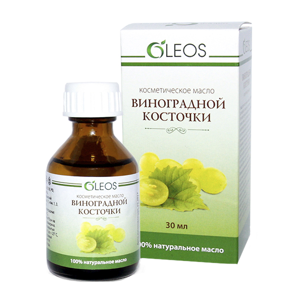 

Oleos Масло косметическое Виноградной косточки 30 мл