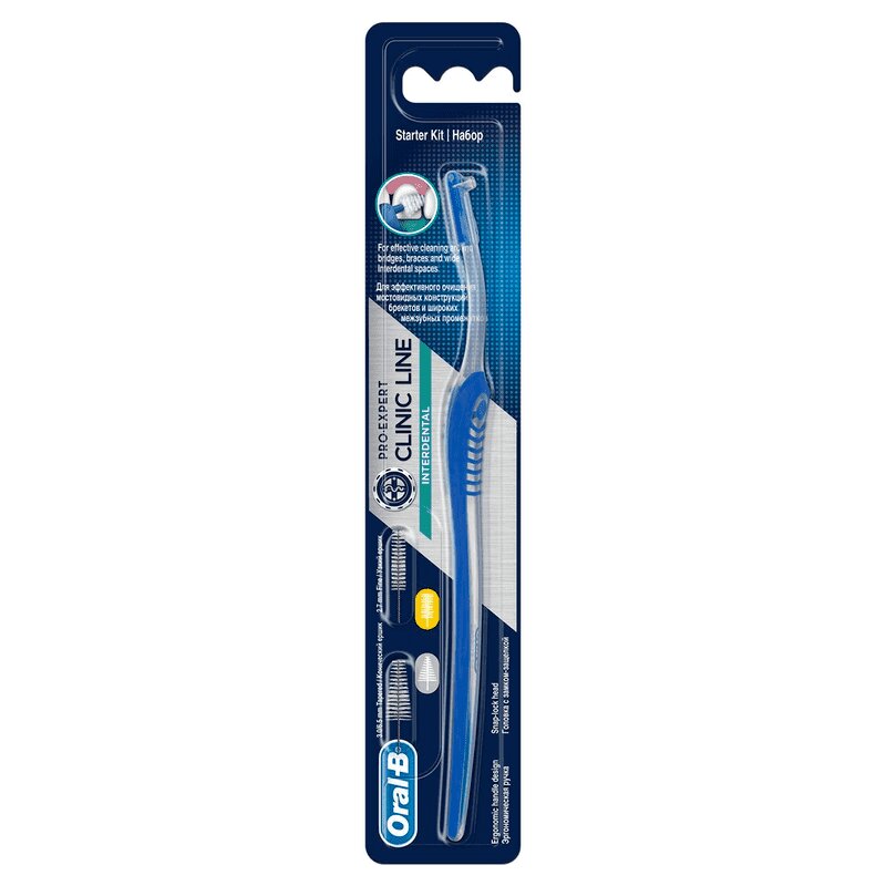 

Oral-B Щетка зубная Межзубная с 2-мя ершиками 1 шт