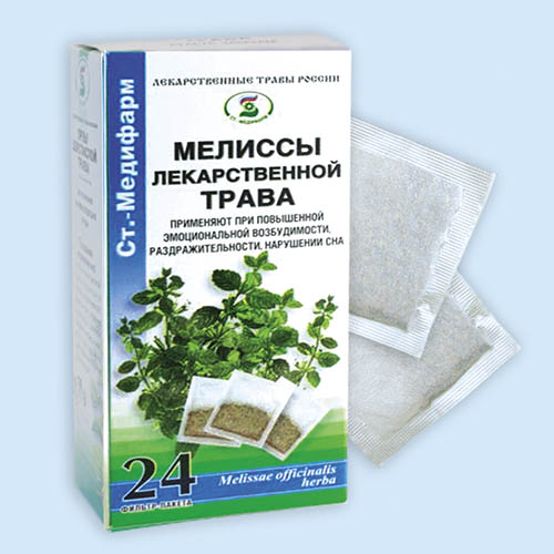 Мелисса лекарственная [трава 1,5 г фильтр-пакет уп] N10 чистотел трава пачка 50г