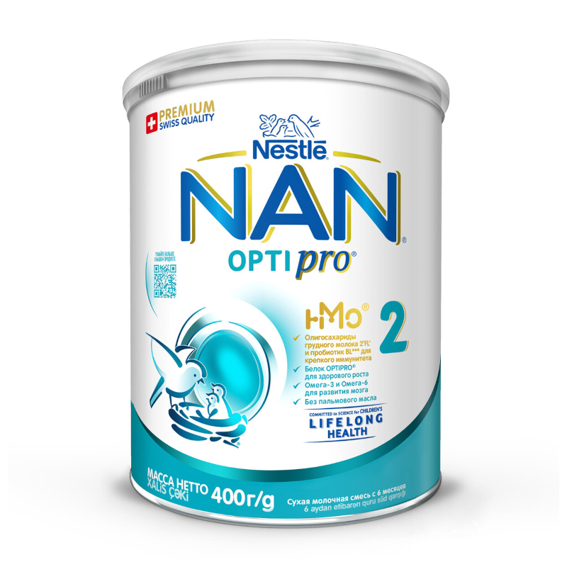 Изображение товара NAN 2 Optipro смесь сухая молочная с 6 месяцев 400 г