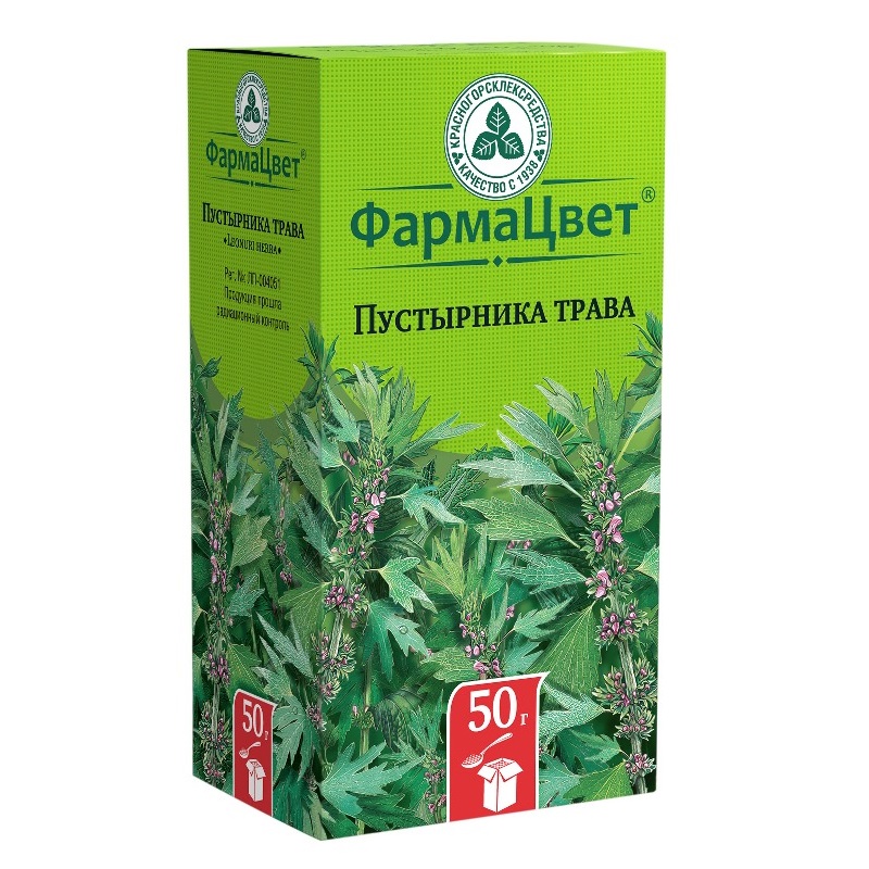 

Пустырника трава 50 г