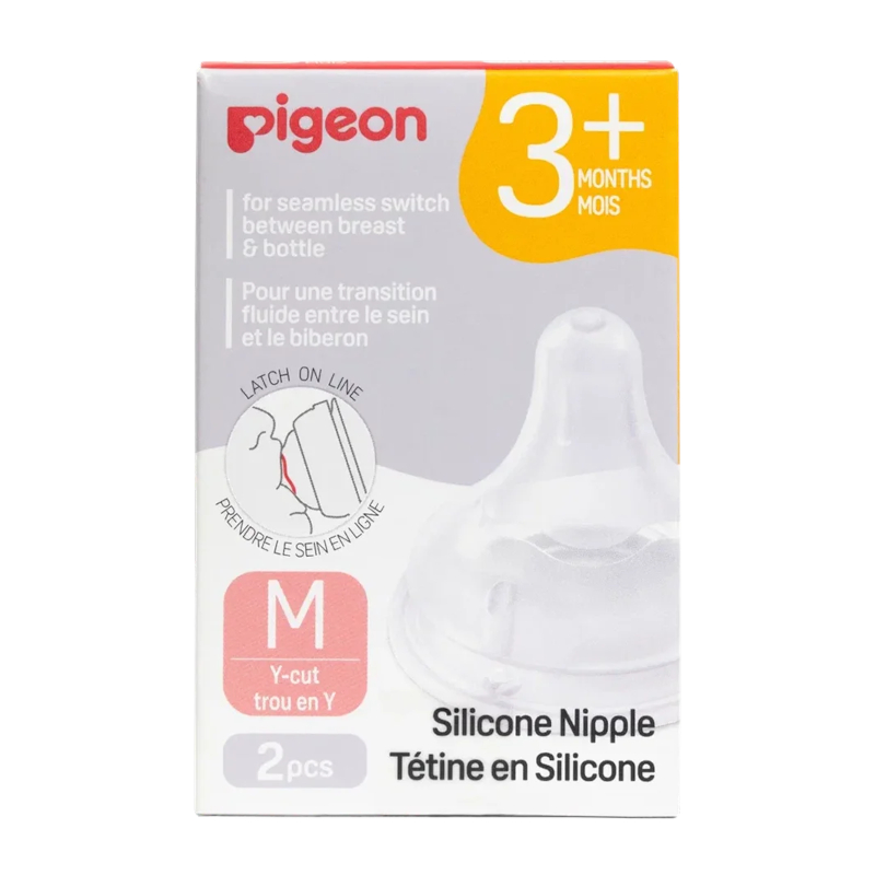 

Pigeon Соска силиконовая с 3 месяцев 2 шт