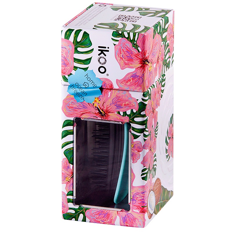 

ikoo Хоум расческа для волос Тихоокеанский металлик