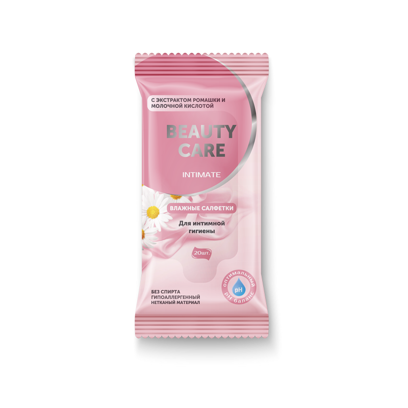 

BiSi Салфетки влажные для интимной гигиены 20 шт Ромашка