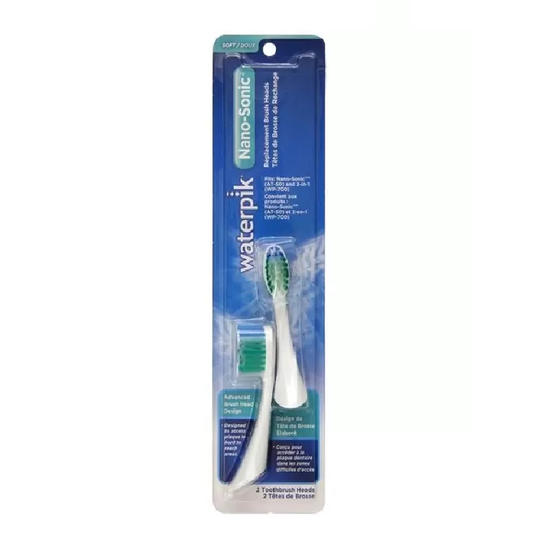 

Waterpik Насадка для электрической зубной щетки AT-50 ATB-2AB 2 шт