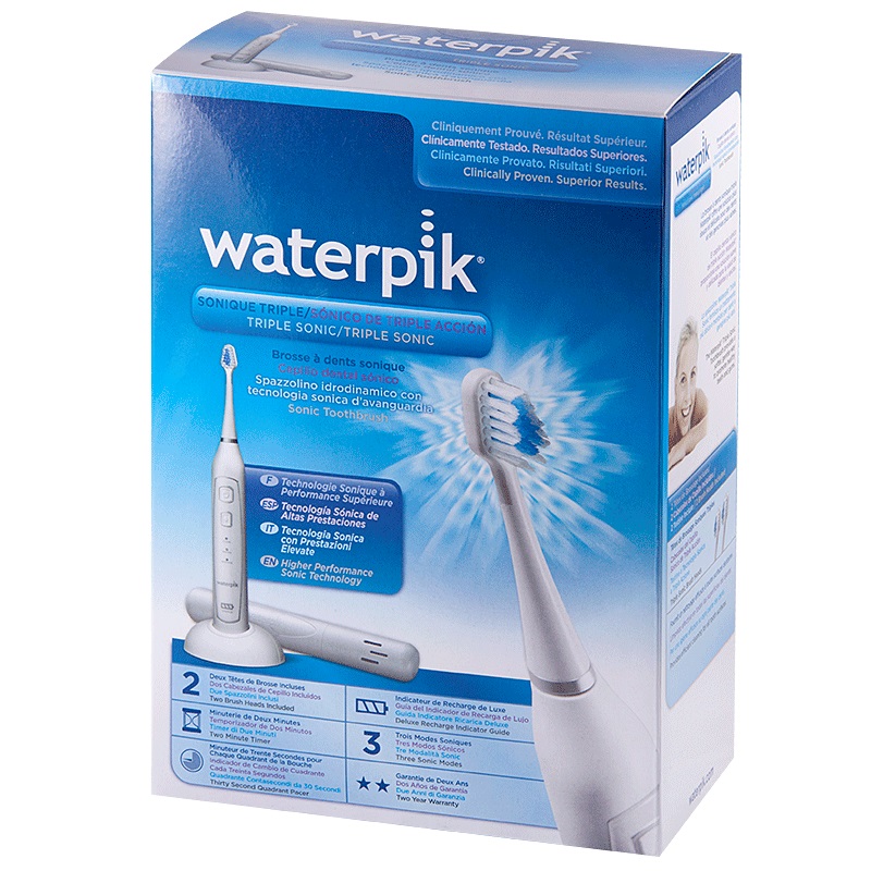 Waterpik Ультра зубная щетка электрическая ST-01E2 зубная щетка сплат профешнл уайтенинг жесткая