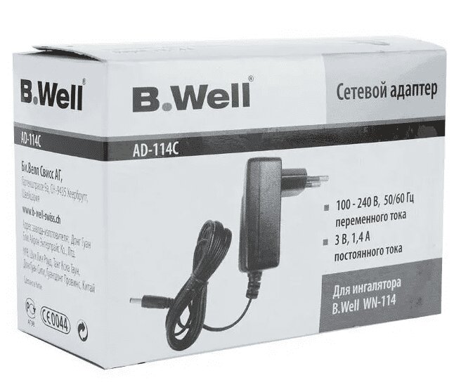 

B.Well Сетевой адаптер для ингалятора AD-114C
