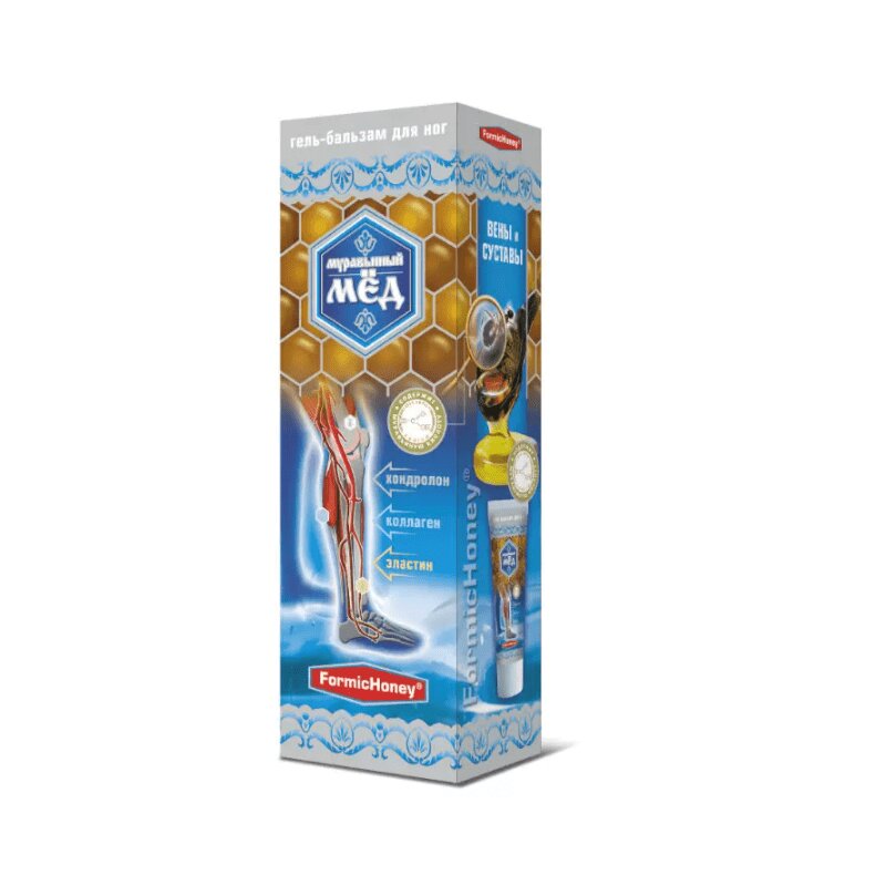 Изображение товара Муравьиный Мед гель-бальзам для ног 70 г Изображение товара Муравьиный Мед гель-бальзам для ног 70 г
