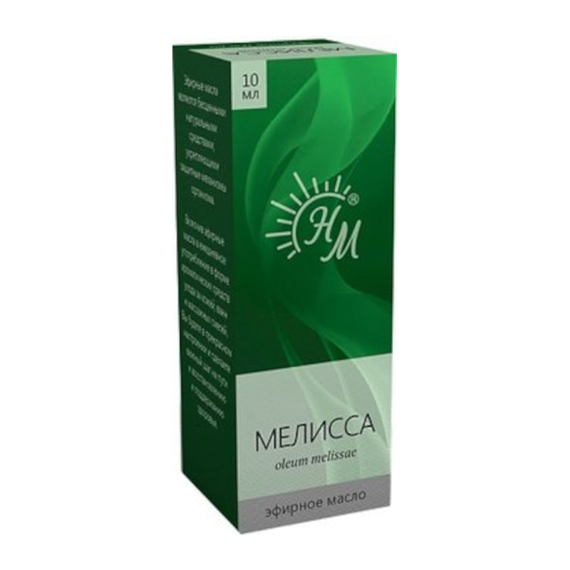 Изображение товара Эфирное масло мелиссы 10 мл для ароматерапии и лечения