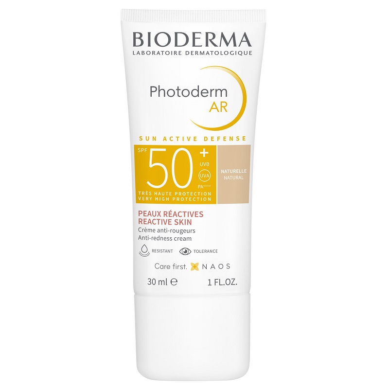 Изображение товара Bioderma Photoderm AR SPF 50+ крем солнцезащитный тонирующий для чувствительной кожи 30 мл