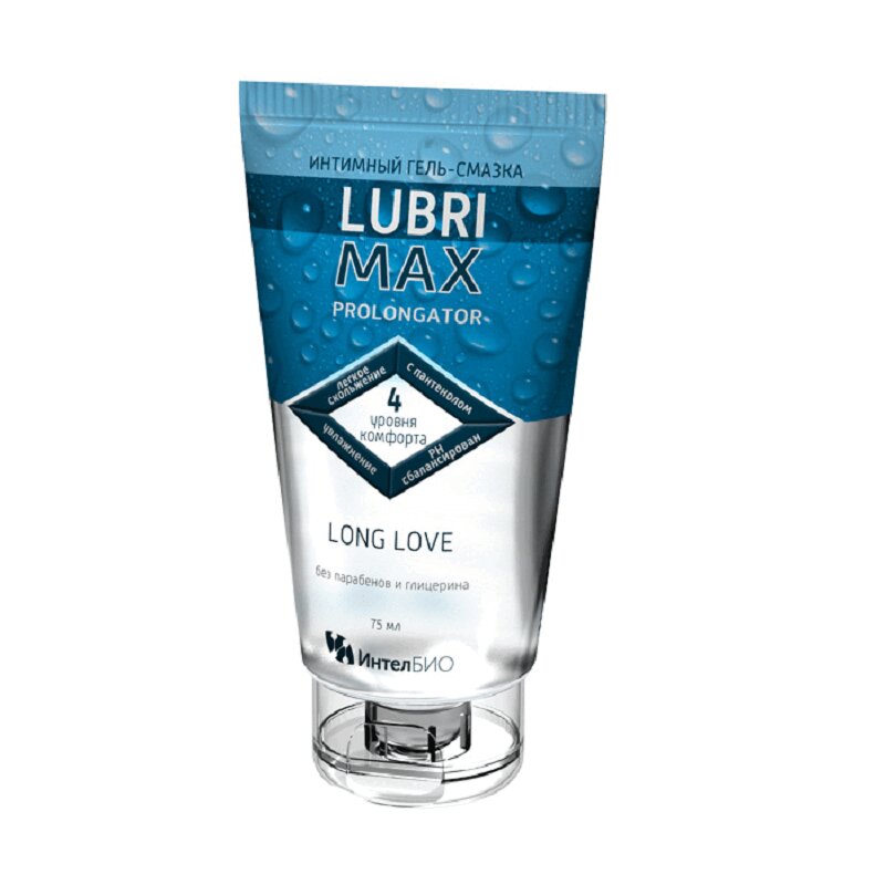 Изображение товара LUBRIMAX Prolongator Гель-смазка пролонгатор 75 мл для женщин и мужчин
