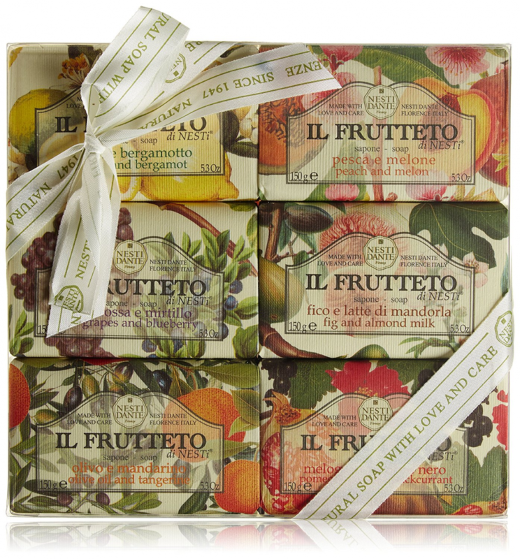 Nesti Dante Мыло набор Фруктовая Коллекция 150 г 6 шт florinda мыло ы и ы fiore di albicocco абрикосовый 100
