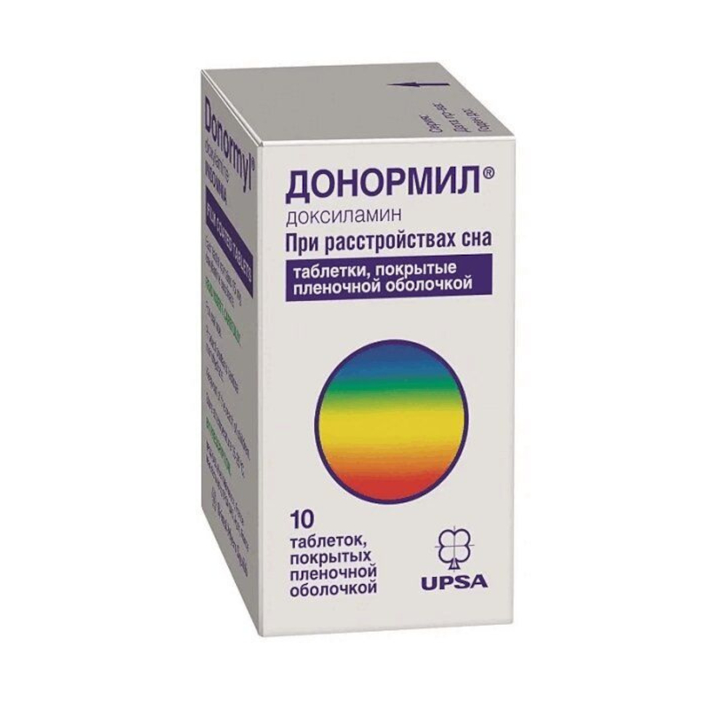 Изображение товара Донормил 15 мг таблетки 10 шт для улучшения сна