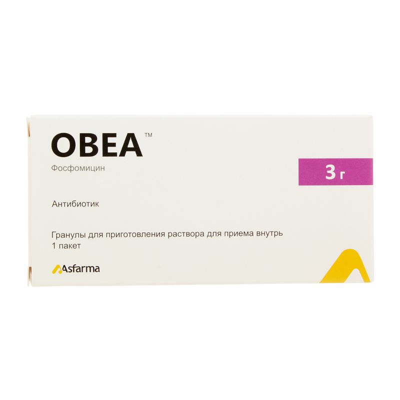 Изображение товара Овеа 3 г гранулы для приготовления раствора для приема внутрь упаковка 8 г