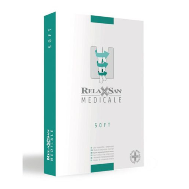 Изображение товара Relaxsan Medicale Гольфы компрессионные Soft 2 класс компрессии размер 4 Черные