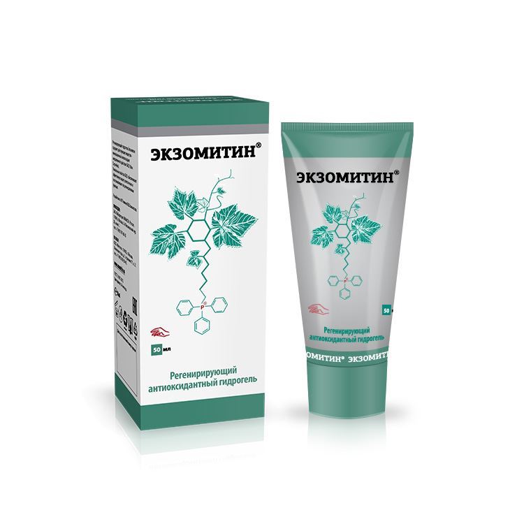 

Экзомитин Гидрогель регенерирующий антиоксидантный 50 мл