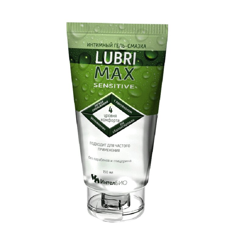 

lubrimax Sensitive Гель-смазка для чувствительного скольжения 150 мл