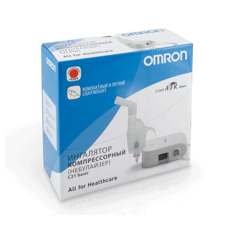 Изображение товара Ингалятор компрессорный Omron CompAir C21 Basic для домашнего использования