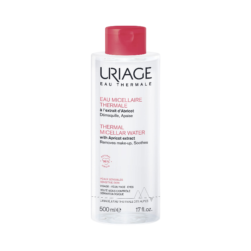 Uriage Вода мицеллярная очищающая для чувствительной кожи 500 мл pure clean micellar water normal to dry 200ml очищающая мицелярная вода для нормальной и сухой кожи 200 мл