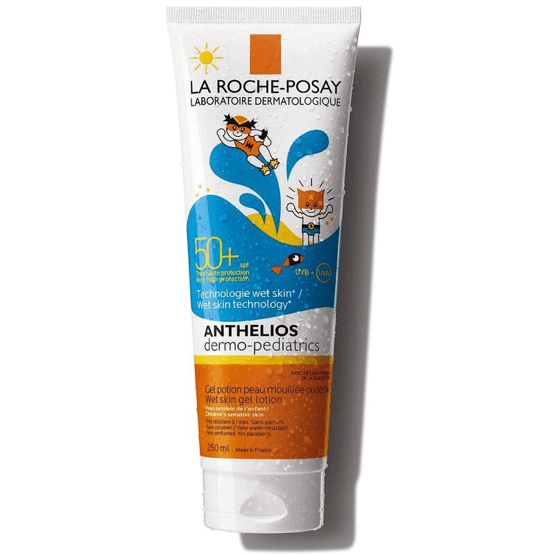 La Roche-Posay Антгелиос Дермо-Педиатрикс Гель солнцезащитный на влажную кожу SPF50+ 250 мл