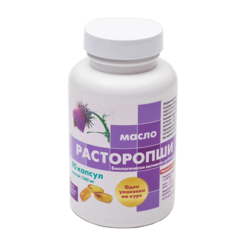 

RealCaps Расторопши масло капсулы 90 шт