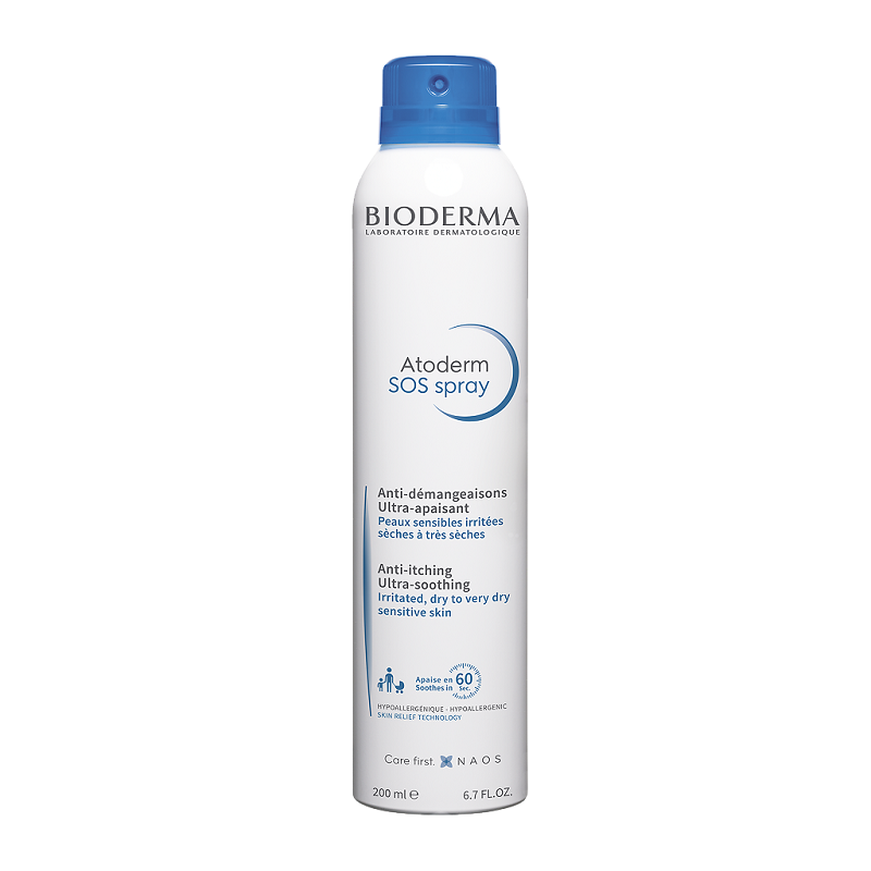 Bioderma Atoderm SOS Спрей для лица и тела успокаивающий 200 мл