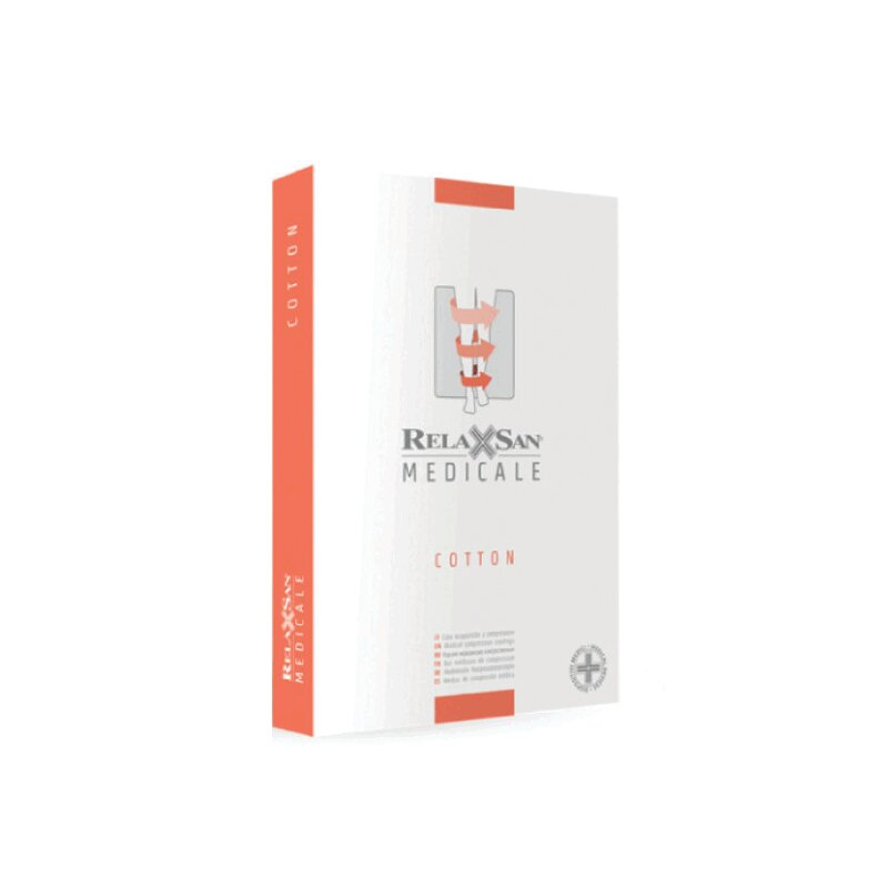 Изображение товара Компрессионные гольфы Relaxsan Medicale Cotton 2 класс компрессии, размер 4, телесные