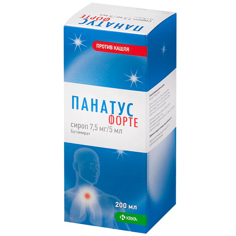 Панатус Форте сироп 7,5 мг/5 мл 200 мл фл.1 шт элеутерококк на фруктозе dr vistong др вистонг сироп 150мл