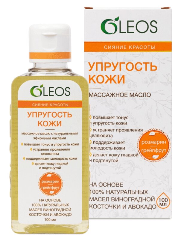 

Oleos Масло массажное Упругость кожи 100 мл