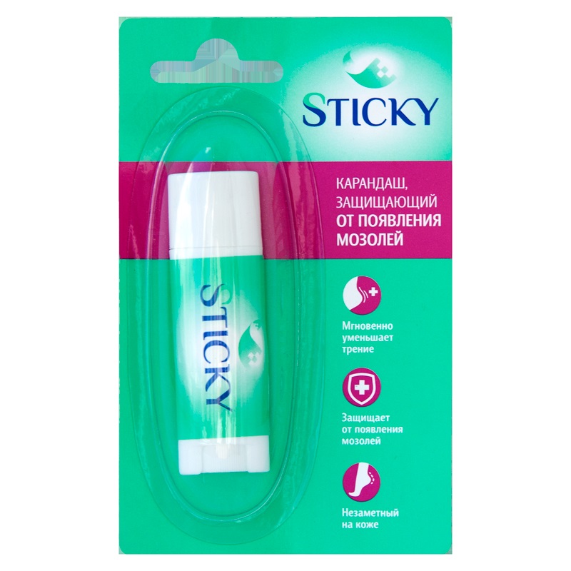 

Sticky Карандаш от мозолей защитный 4,5 г