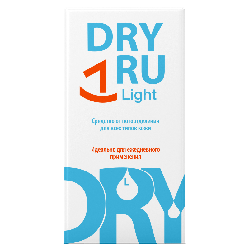 

DRY RU Light Средство от потоотделения для всех типов кожи 50 мл