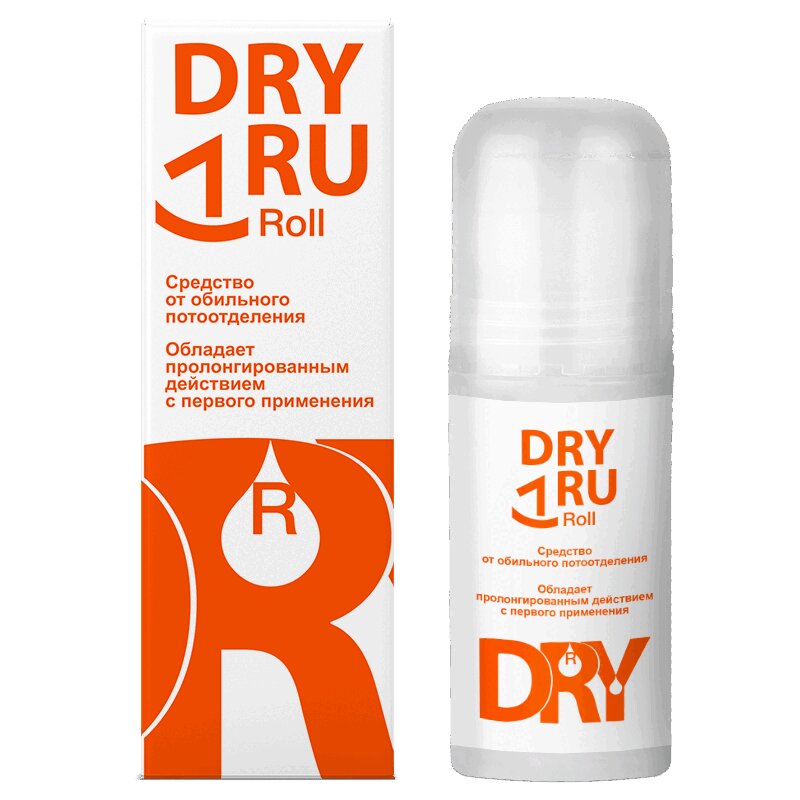 DRYRU Ролл средство от пота длительного действия 50 мл аромамасло для доливки в диффузор ваниль длительного действия 30 мл