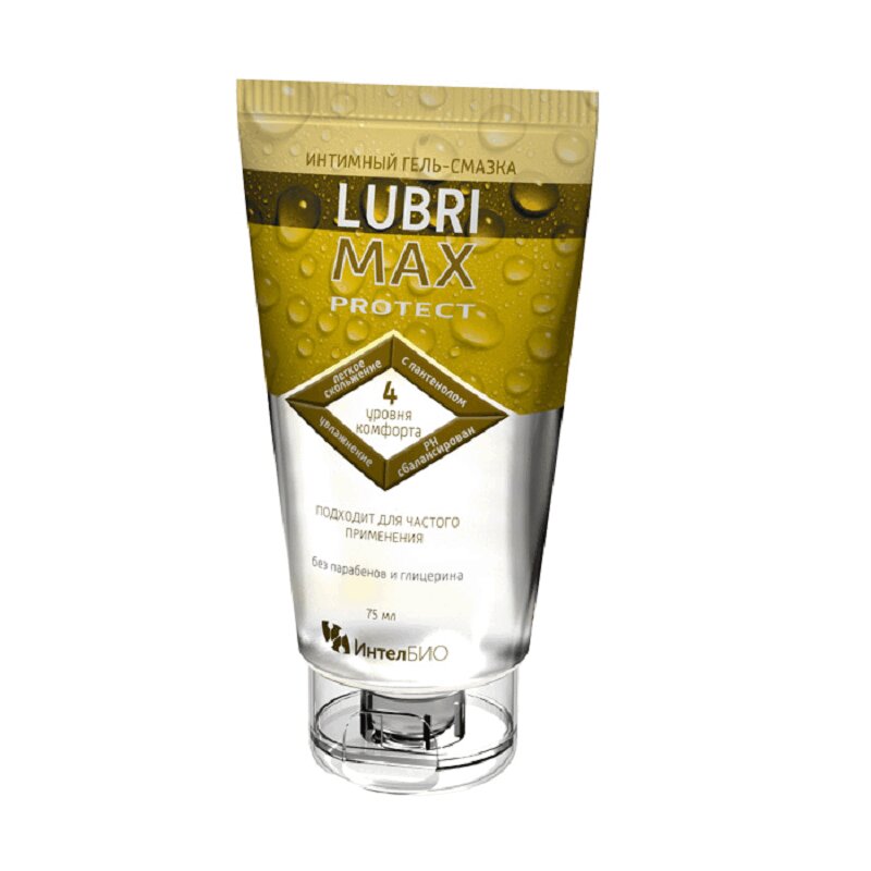 Лубримакс гель-смазка защитная Protect 75 мл набор для окрашенных волос smart care protect color dewal cosmetics