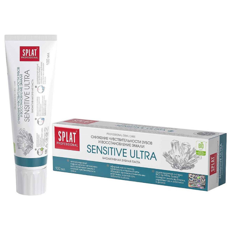 

Splat Professional Sensitive Ultra Зубная паста для чувствительных зубов 100 мл