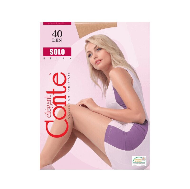 

Конте Соло 40 Колготки женские(8С-38СП) р.4 Черный