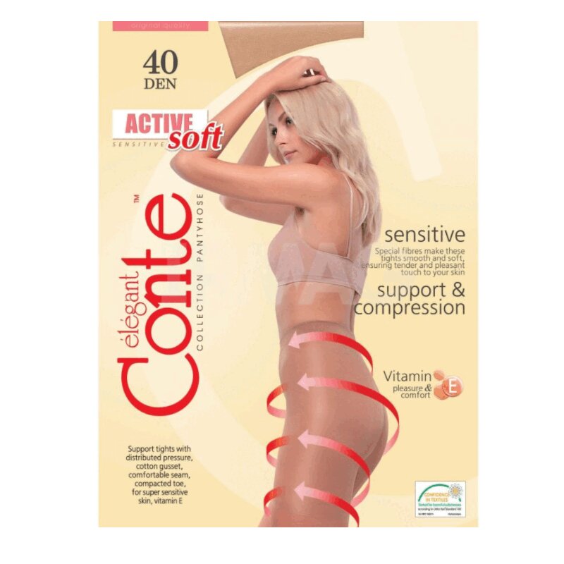 

Конте Актив Софт 40 Колготки женские(14С-70СП) р.2 Бронза