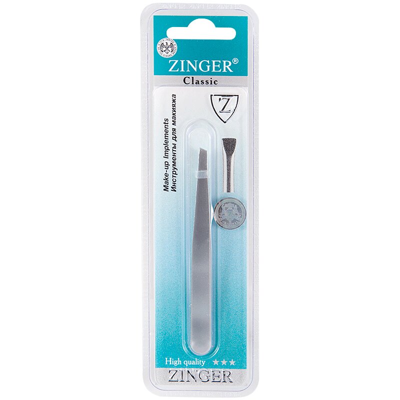 Zinger Пушер металлический zinger ножницы для маникюра bs309 salon classic