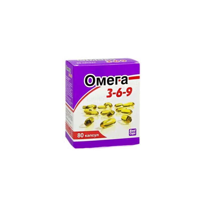 

Омега 3-6-9 капс.1600мг №80