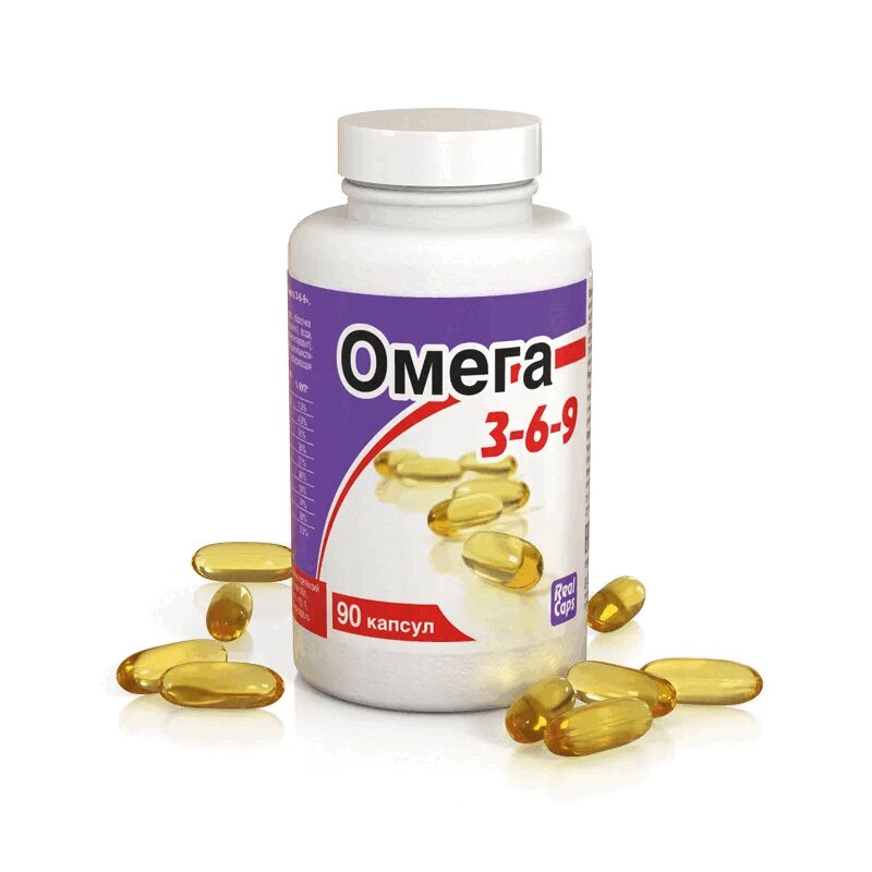 Изображение товара RealCaps Омега 3-6-9 капсулы 90 шт
