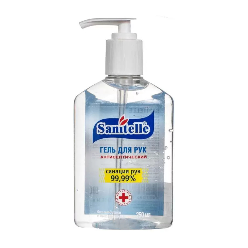Изображение товара Sanitelle Гель для рук антисептический без отдушки 250 мл