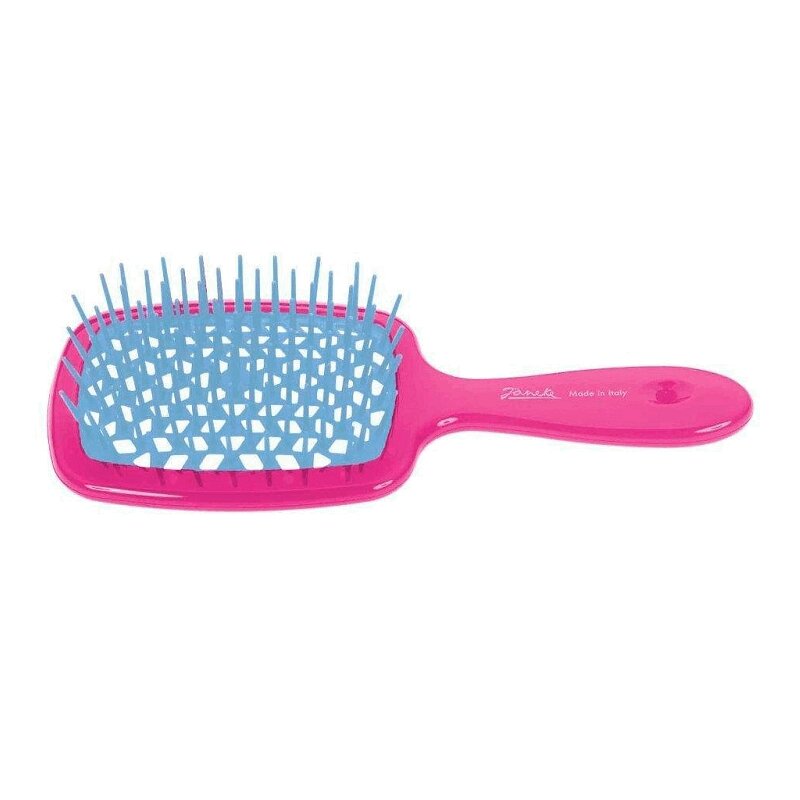 Janeke щетка для волос пластиковая 86SP226 FUX chelay щетка массажная для головы и мытья волос