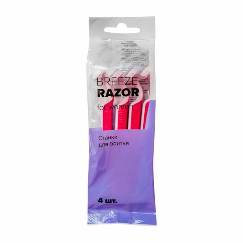Изображение товара Razor Breeze Станки одноразовые для женщин 4 шт
