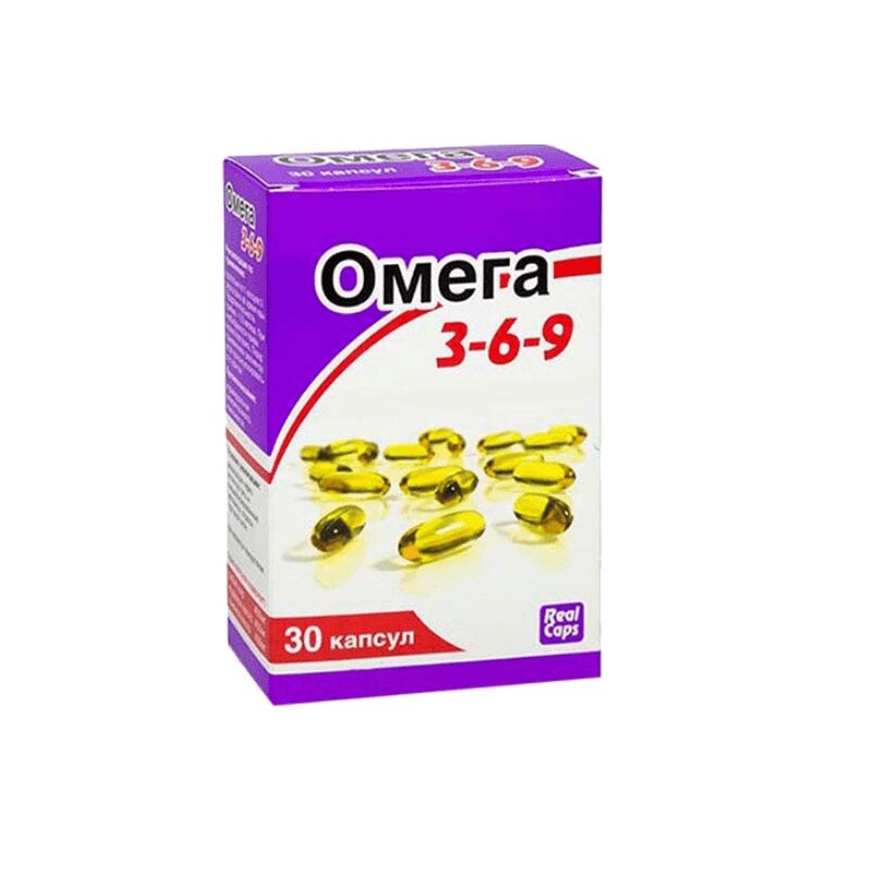 

RealCaps Омега 3-6-9 капсулы 30 шт