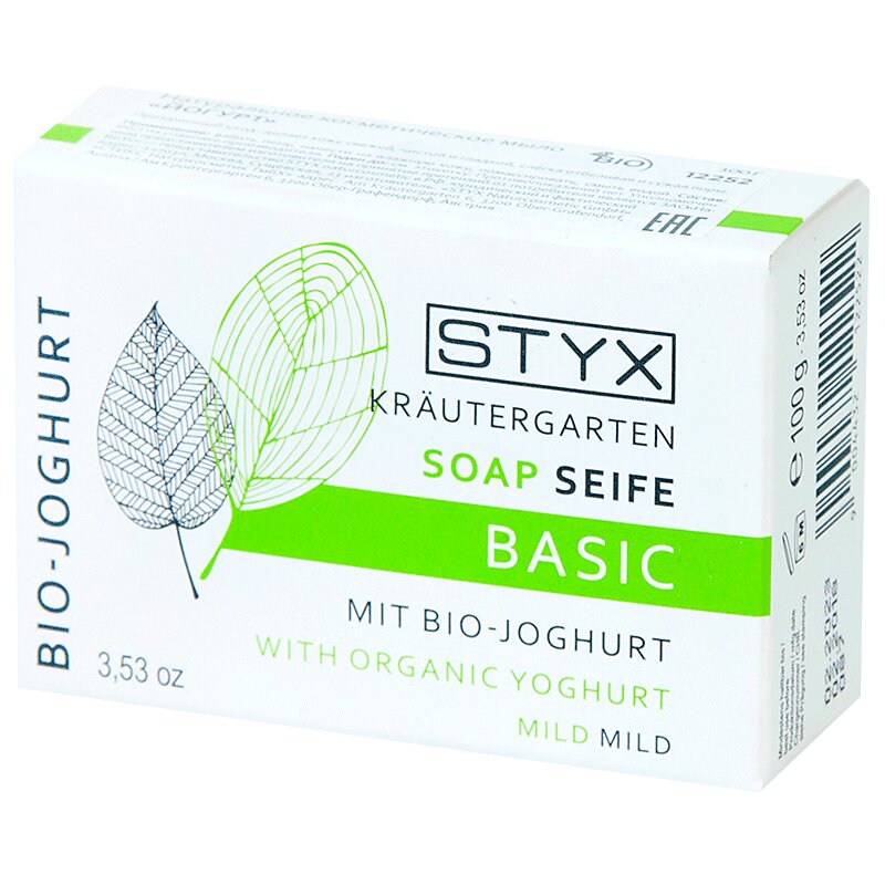 Изображение товара STYX Krautergarten Мыло косметическое натуральное Йогурт 100 г