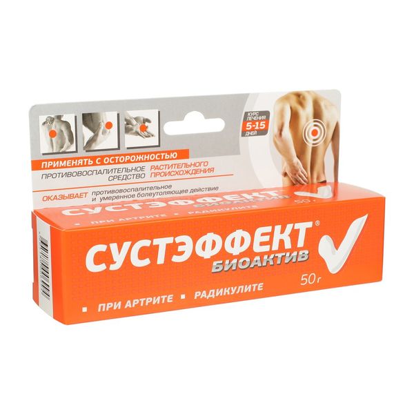 

Сустэффект Биоактив линимент 50 г