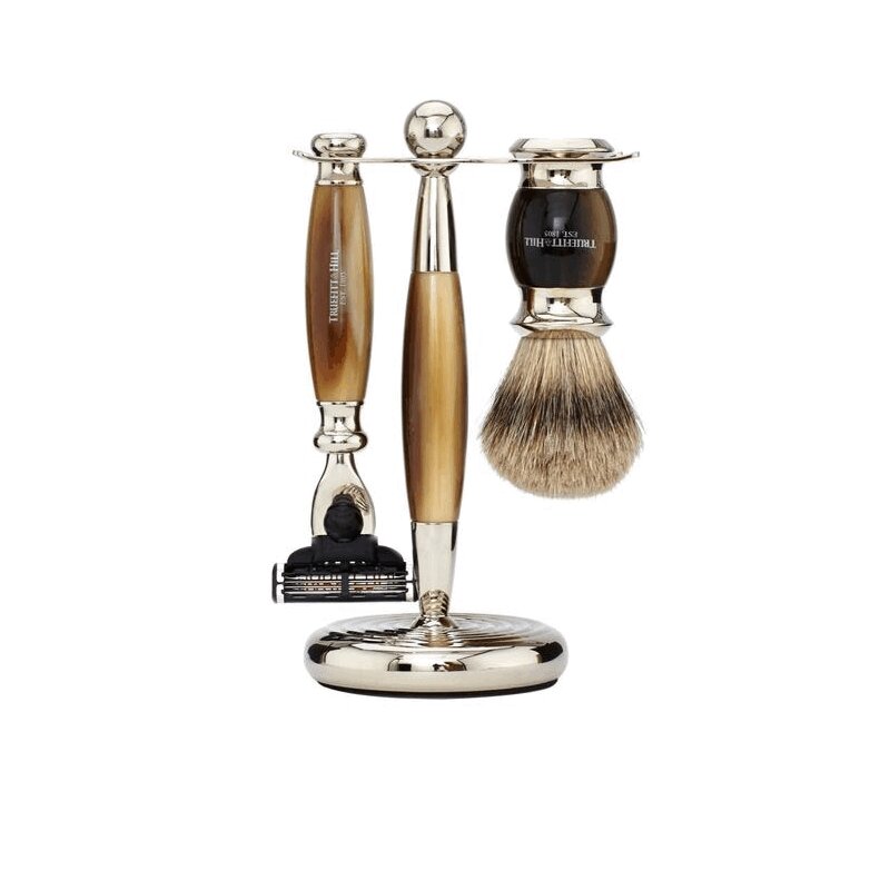 Изображение товара Набор для бритья Truefitt кисть и станок Mac 3 Англия