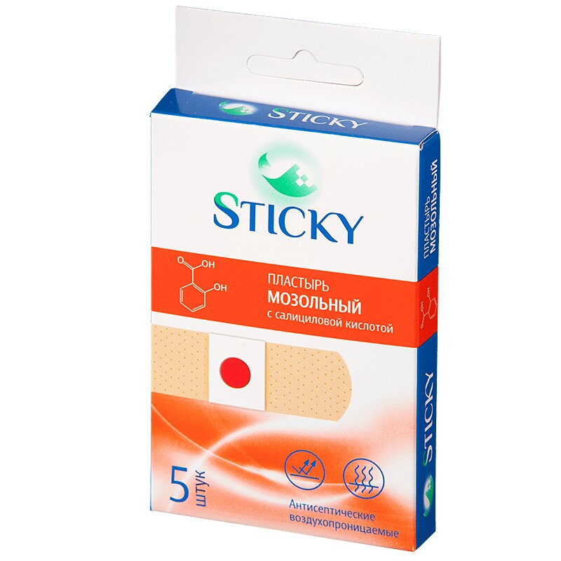 

Sticky Пластырь мозольный 5 шт